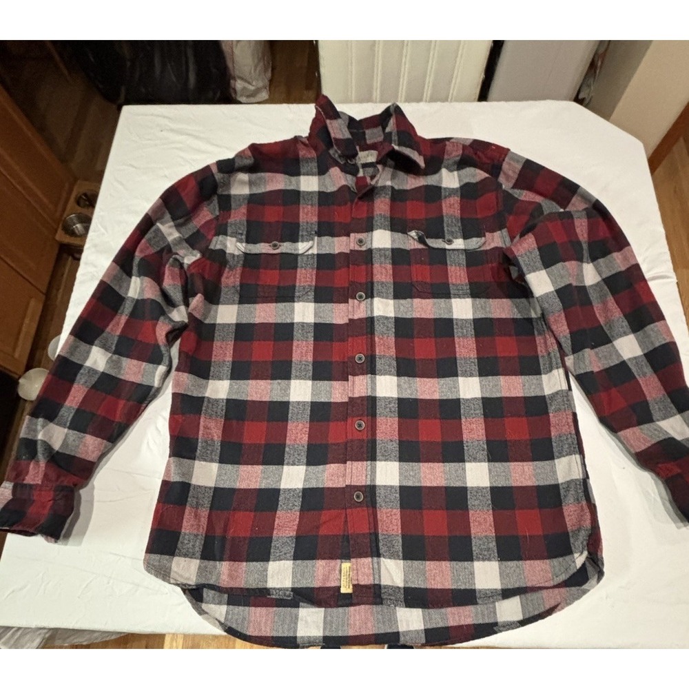 Jacks Button Down Long Sleeved Shirt 100% Cotton Mens Size XLT